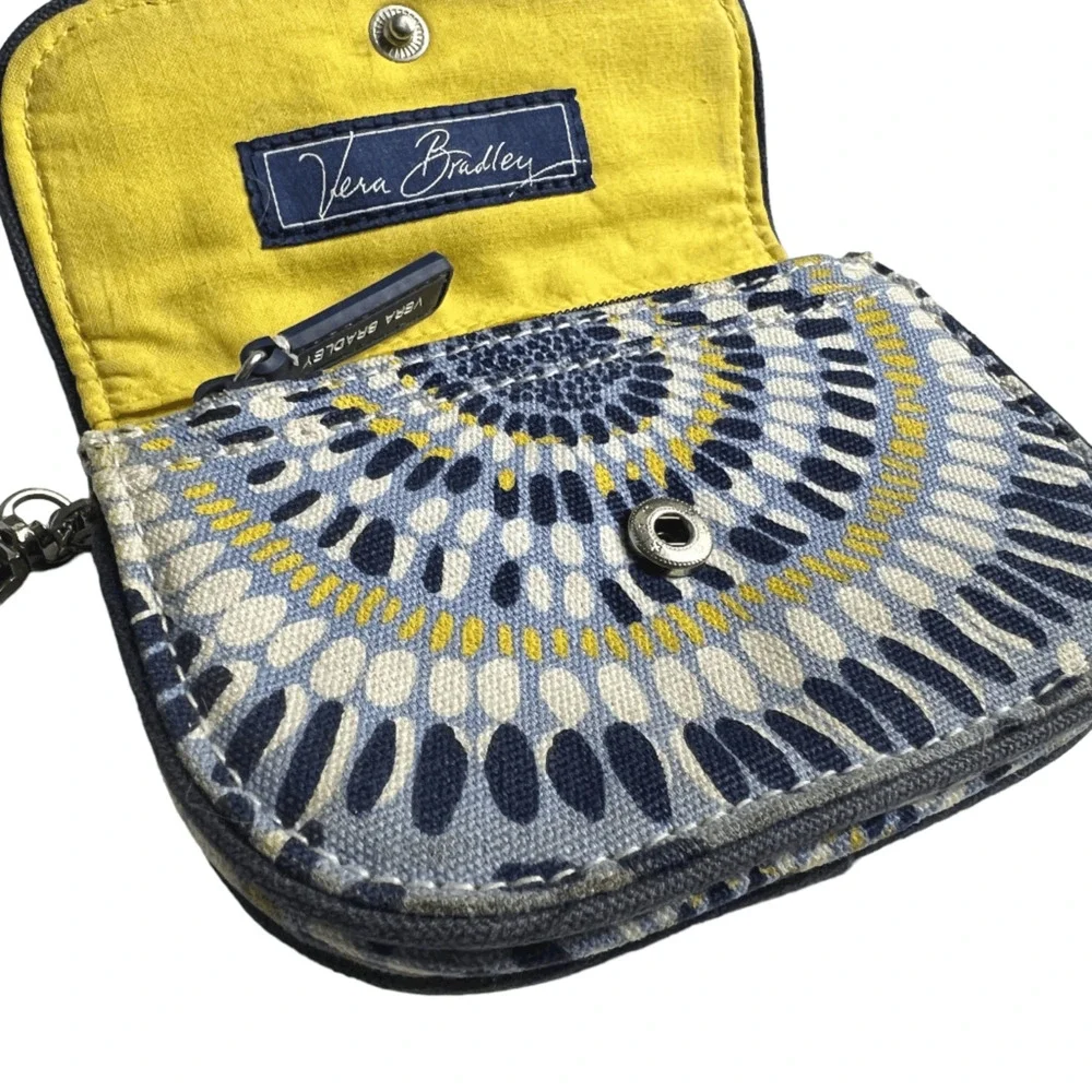 Vera Bradley Starry Night Shoulder Bag Matching Wallet - As Is